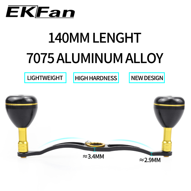 EKFan 130/140mm Baitcasting Re - Fly Reel 评论和价格