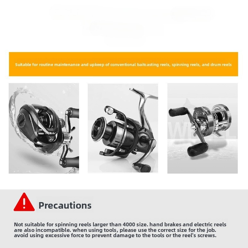 Fishing Reel Maintenance Wrenc - Baitcasting Reel 评论和价格